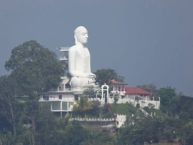 Bahirawakanda Vihara Buddha-Statue, Kandy