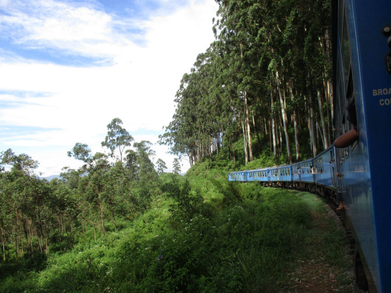 Sri Lanka Hochland, Zugfahrt von Peradeniya nach Nanu-Oya