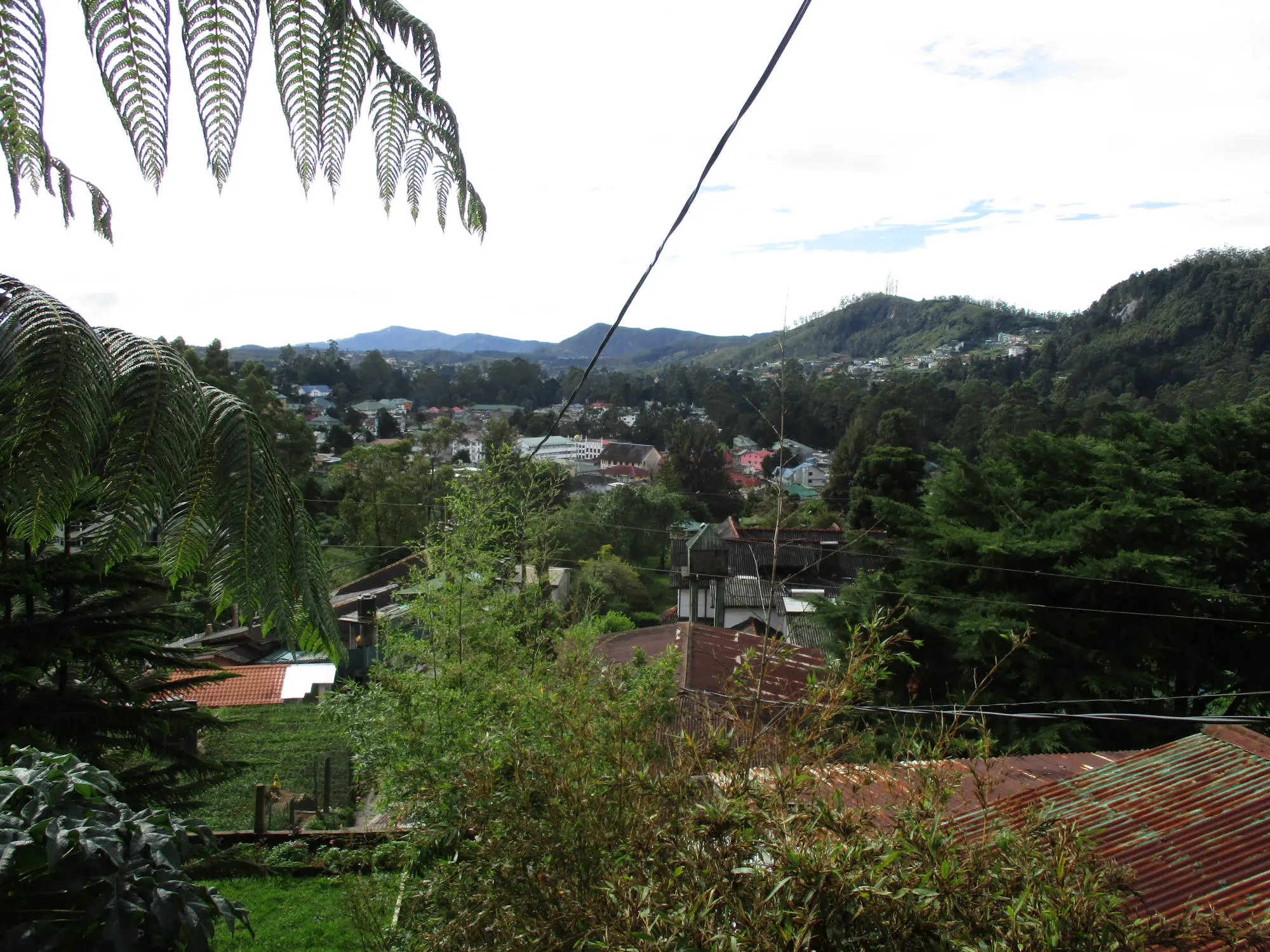 View to Nuwara Eliya