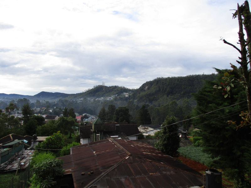 Blick auf Nuwara Eliya