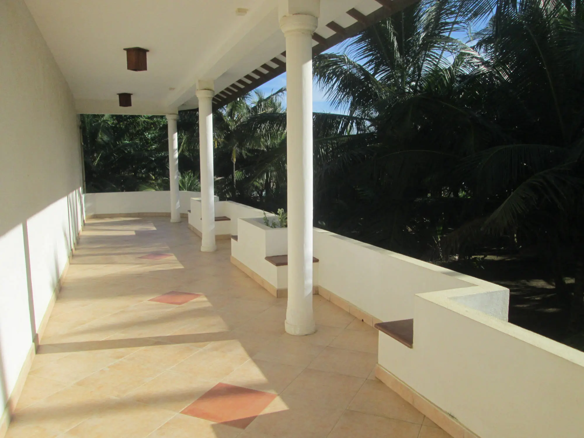 Public Balcony Raja Beach Hotel