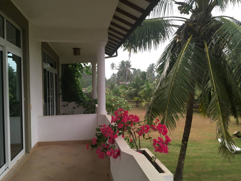 Ansicht Zimmerbalkon Raja Beach Hotel