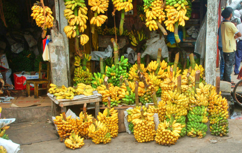 Bananen Verkaufsstand