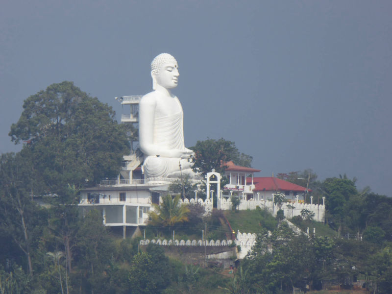 Bahirawakanda Vihara Buddhastatue, Kandy
