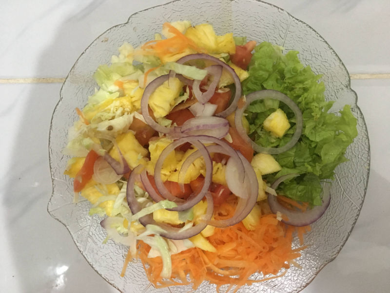 Kleiner Salatteller vom Cocobello Restaurant